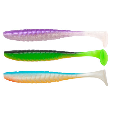 Приманка силиконовая FISH GAMES WADGER LOW 6,5″, цвет Микс #2